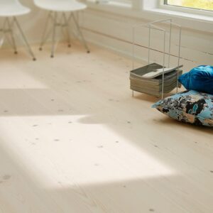 Parkettgolv Berg & Berg Norrlandsfuru XXL Borstad Lut Extra Vitolja 1-StavLängd: 2390 mm, Bredd: 198 mm