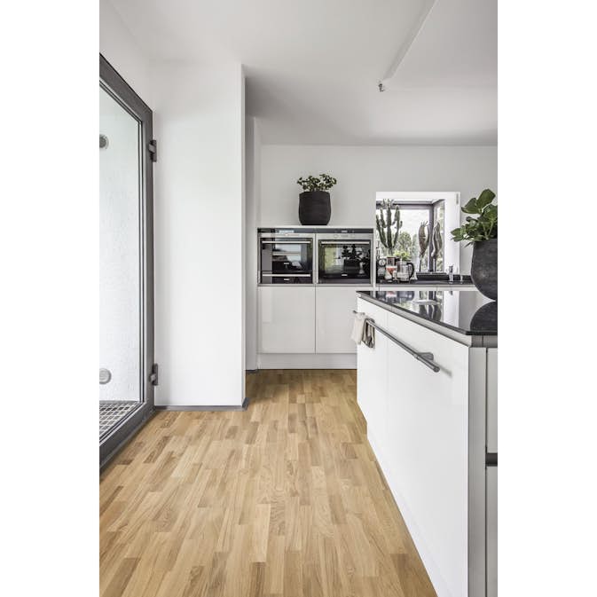 Trägolv Kährs Ek Dawn 3-Stav Ultramattlackad