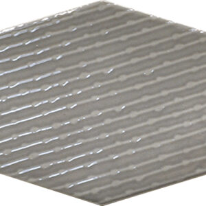 Bretagne Grafit dekor hexagon 10x20