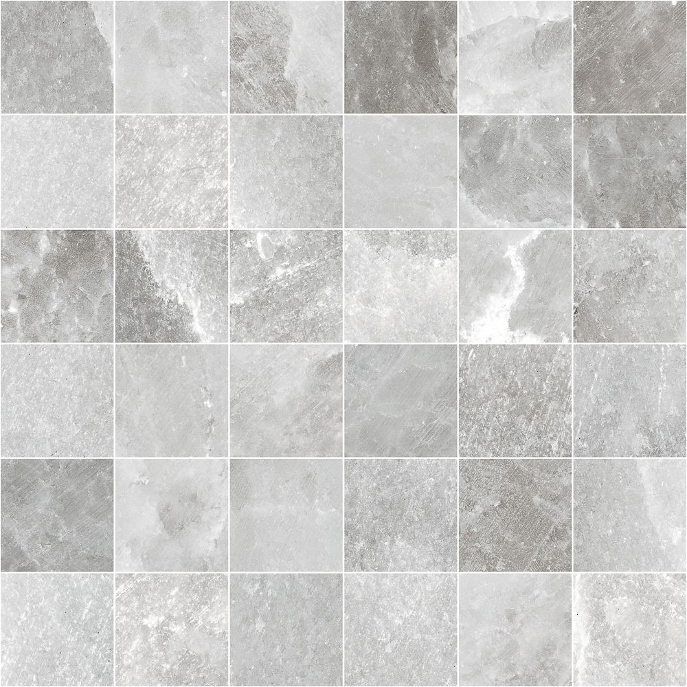 Salt Grey mosaik 5x5, ark 30x30