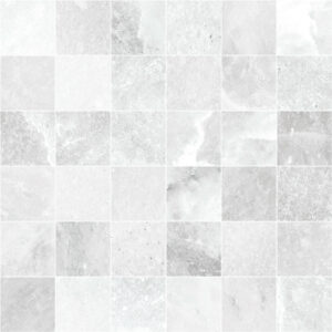 Salt White mosaik 5x5, ark 30x30