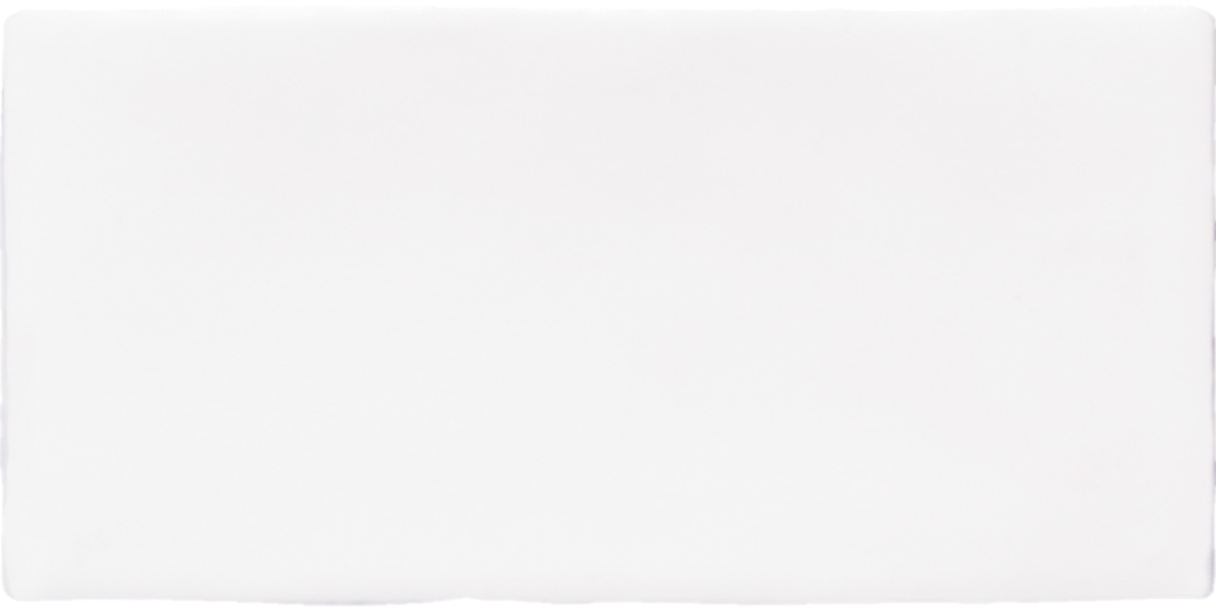 Signatur Vit matt 7,5x15