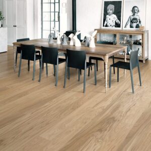 Trägolv Kährs Life Whole Grain Wide Vit Ek, Mattlackat 1-Stav Fanérgolv